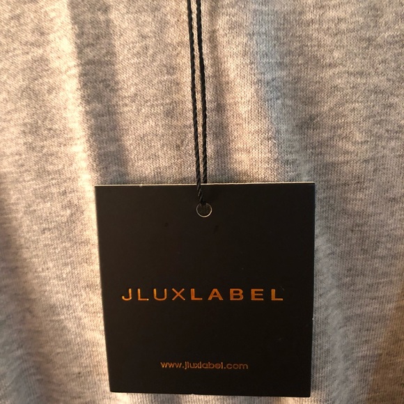 JLux Heather Grey Sweatdress - Picture 3 of 3